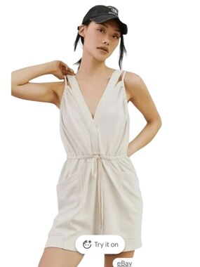 NWT Anthropologie Daily Practice Playa del Amore romper - L.        A13